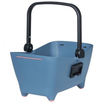 Basil buddy dog bicycle basket kf 32l faded denim 1