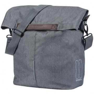 Basil city shopper 14 16l grey melee 1