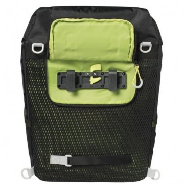 Basil miles daypack gepaecktraeger tasche 14l black lime 4
