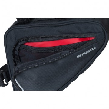 Basil sport design trianel frame bag 17l black 6