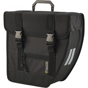 Basil tour single seitentasche rechts schwarz 2
